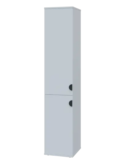 TN 5 - 32D kancelářská skříň, 2-dveřová, levá, 1822x360x400, bílá